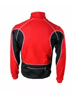 POLEDNIK - 1003 WINDBLOCK - membrán kerékpáros kabát, szín: piros