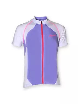 ROGELLI BICE - női kerékpáros mez, lila és fehér színben