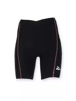 ROGELLI BYLA - női kerékpáros rövidnadrág, színe: fekete és rózsaszín