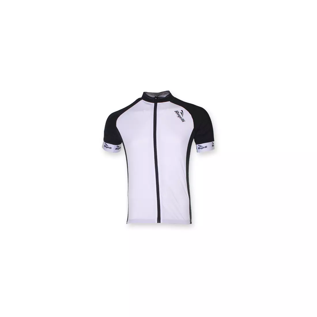 ROGELLI PRALI - férfi kerékpáros mez, színe: fehér és fekete