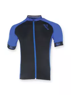 ROGELLI PRALI - férfi kerékpáros mez, színe: fekete és kék