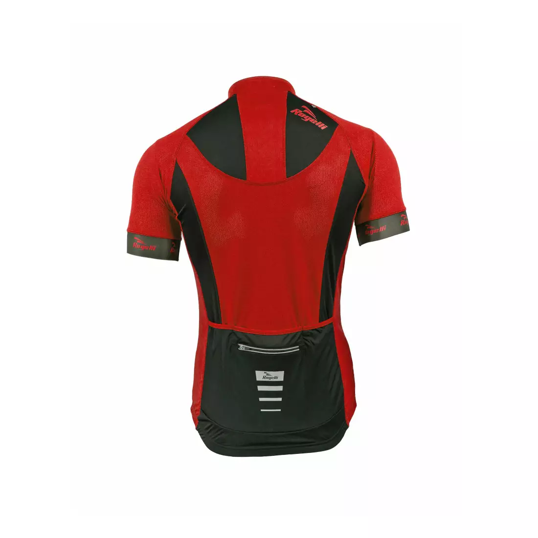 ROGELLI PRALI - férfi kerékpáros mez, színe: fekete és piros