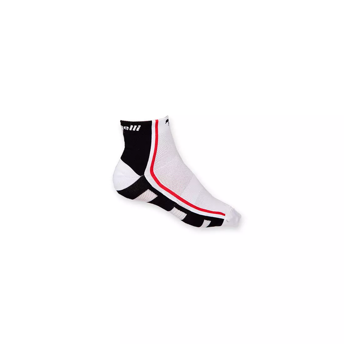 ROGELLI RCS-04 - Q-SKIN  - kerékpáros zokni, fekete-fehér