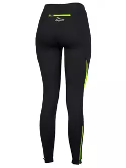 ROGELLI RUN - EMNA - női jogging nadrág, szín: fekete és fluor