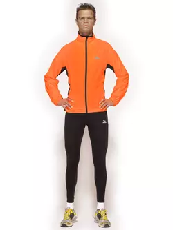ROGELLI RUN - RENVILLE - férfi széldzseki kabát, színe: narancs