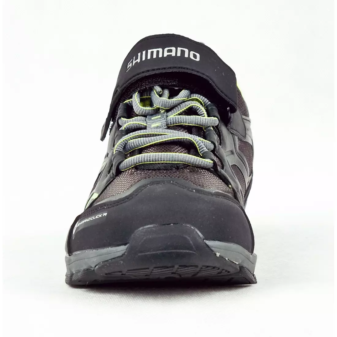 SHIMANO SH-CT70 - szabadidős kerékpáros cipő CLICK'R rendszerrel, szín: fekete és zöld