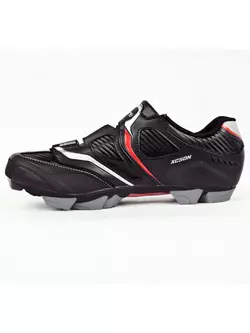 SHIMANO SH-XC50N - MTB kerékpáros cipő, színe: fekete és piros