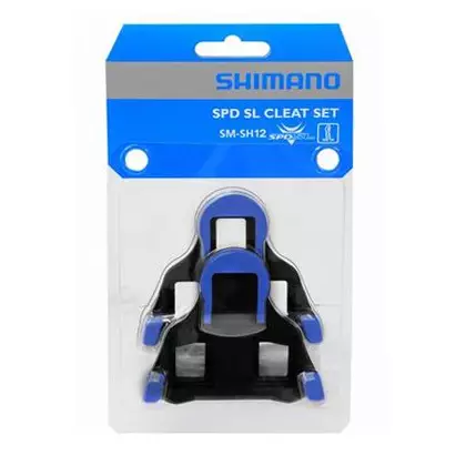 SHIMANO SMSH12 SPD-SL Pedálblokkok Közúti, 2 fokozatú, +/- 1°-os szabad mozgástérrel
