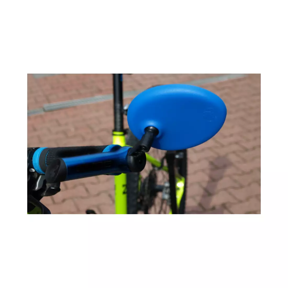 AJS univerzális süllyesztett kerékpáros tükör, kék