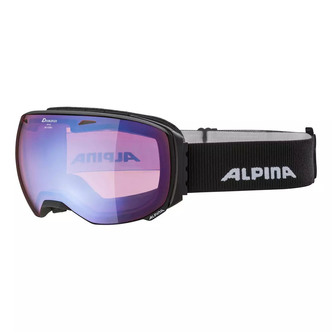 ALPINA BIG HORN Q-LITE sí/snowboard szemüveg, black matt