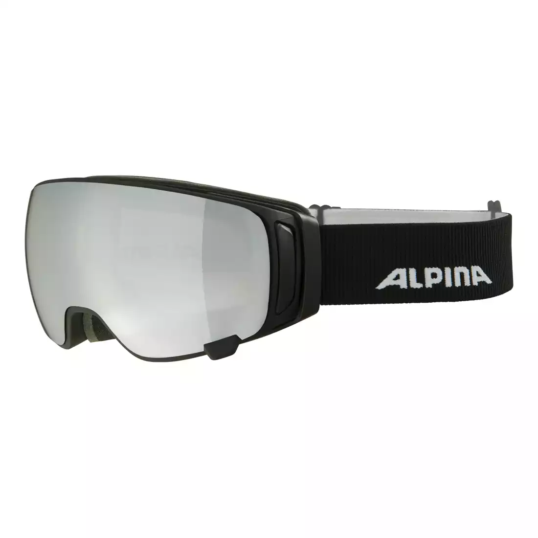 ALPINA DOUBLE JACK MAG Q-LITE sí/snowboard szemüveg, black matt