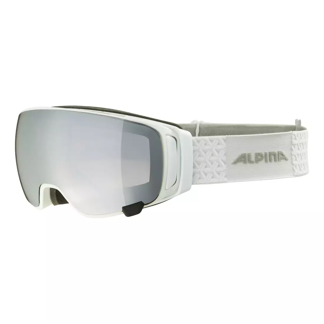 ALPINA DOUBLE JACK MAG Q-LITE sí/snowboard szemüveg, white gloss