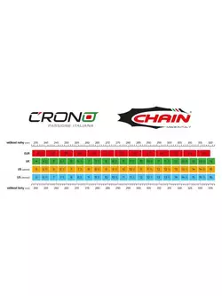 CRONO CT-1-20 Triatlon kerékpáros cipő MTB, kompozit, fekete