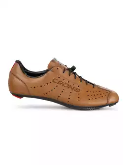 CRONO CV-1-19 Országúti kerékpáros cipő, kompozit, barna