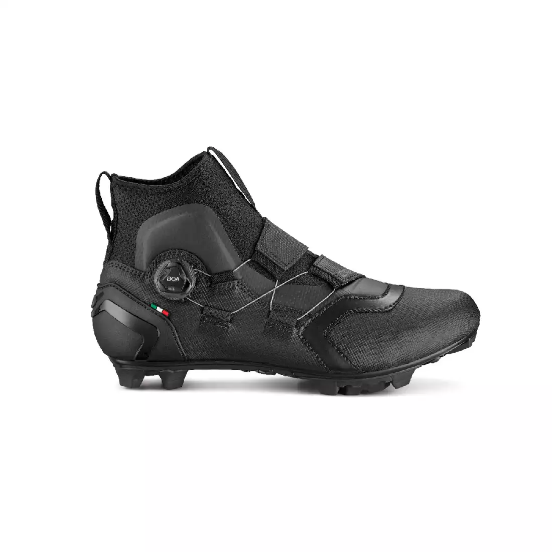 CRONO CW-1-21 Téli kerékpáros cipő MTB, nylon, fekete