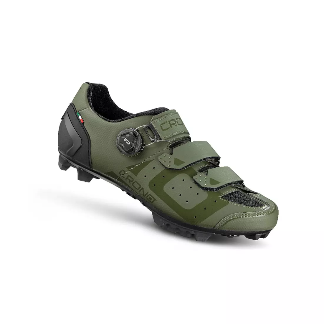 CRONO CX-3-22 Kerékpáros cipő MTB, zöld