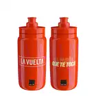 ELITE FLY Teams 2021 Kerékpáros vizes palack Vuelta Iconic Red, 550ml 