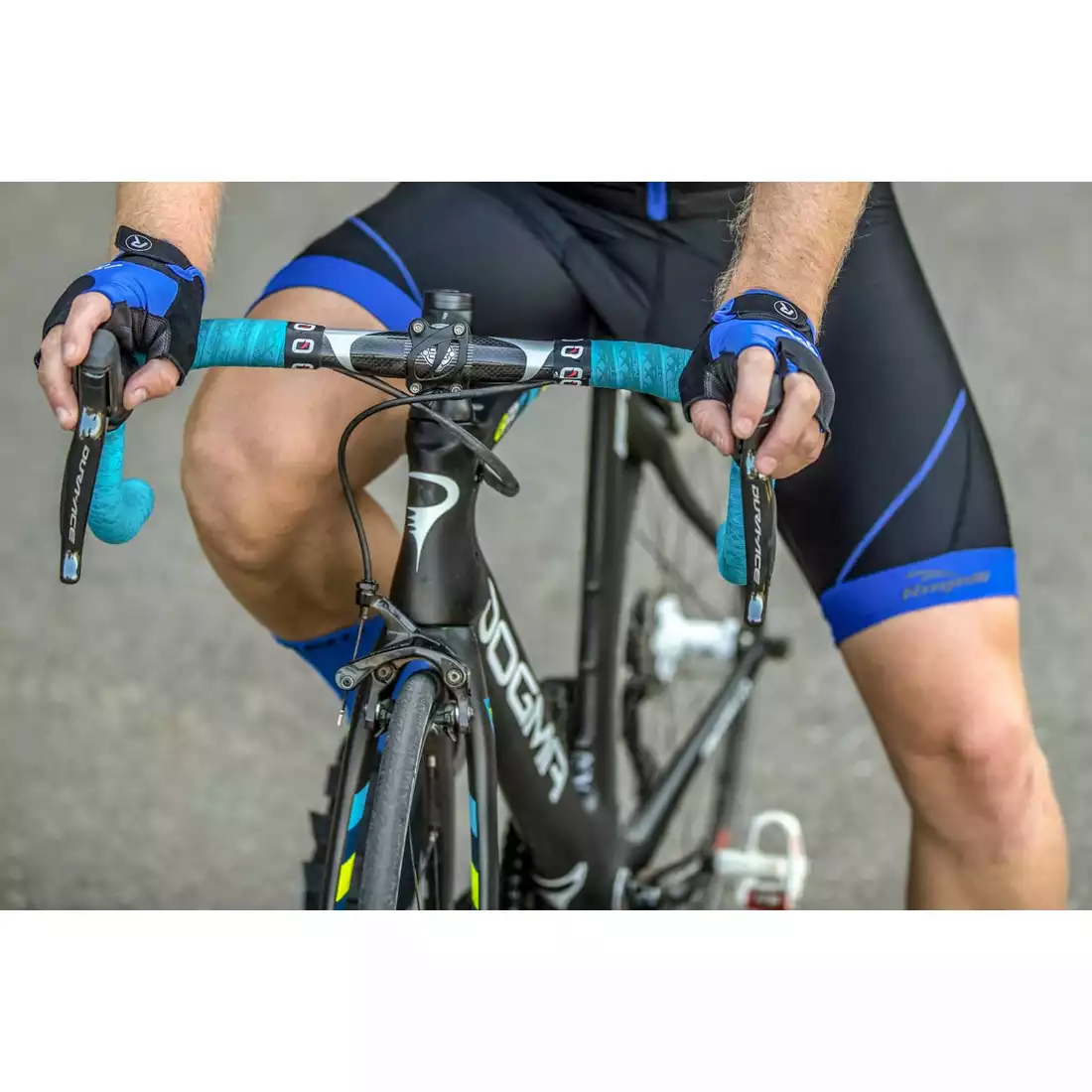 ROGELLI ARIOS 2 kerékpáros kesztyű, kék
