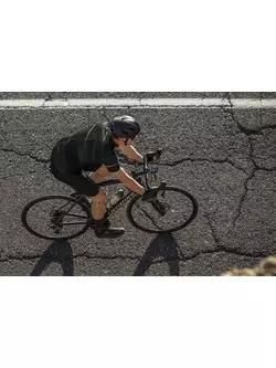 ROGELLI BUZZ Férfi kerékpáros mez, sötétzöld