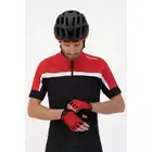 ROGELLI CORE Férfi kerékpáros kesztyű, piros