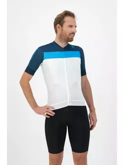 ROGELLI PRIME férfi kerékpáros mez fehér és kék