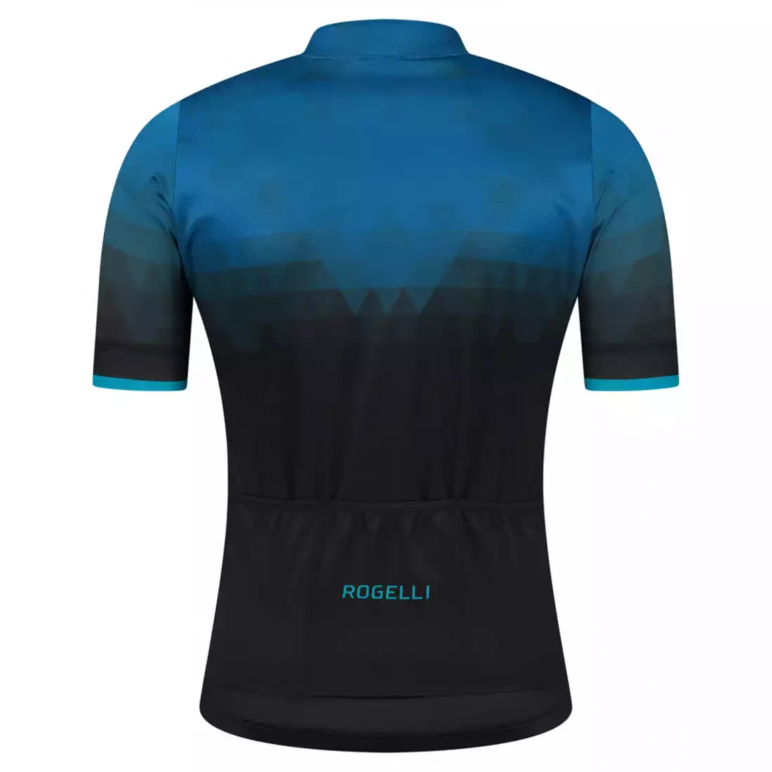 ROGELLI SPHERE Férfi kerékpáros mez, fekete és kék színben