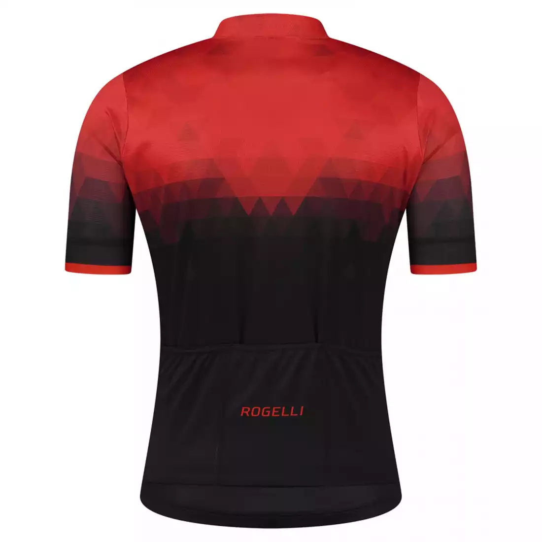 ROGELLI SPHERE Férfi kerékpáros mez, fekete és piros