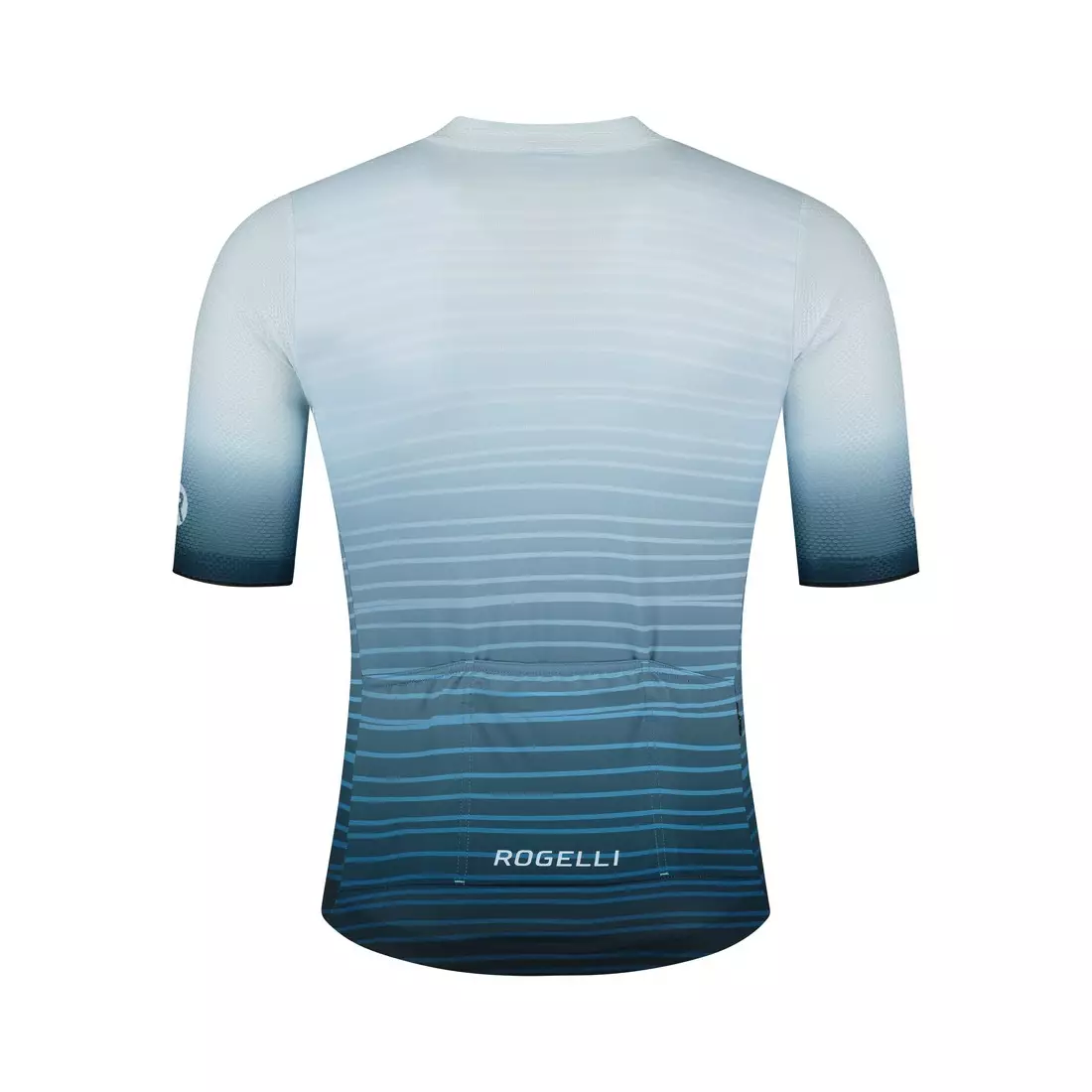 ROGELLI SURF férfi kerékpáros póló, kék fehér