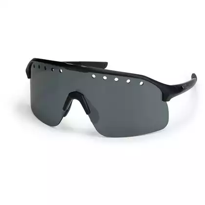 ROGELLI VENTRO Polarizált sportszemüveg cserélhető lencsékkel, fekete