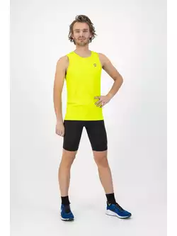 Rogelli CORE férfi futómellény, fluorsárga