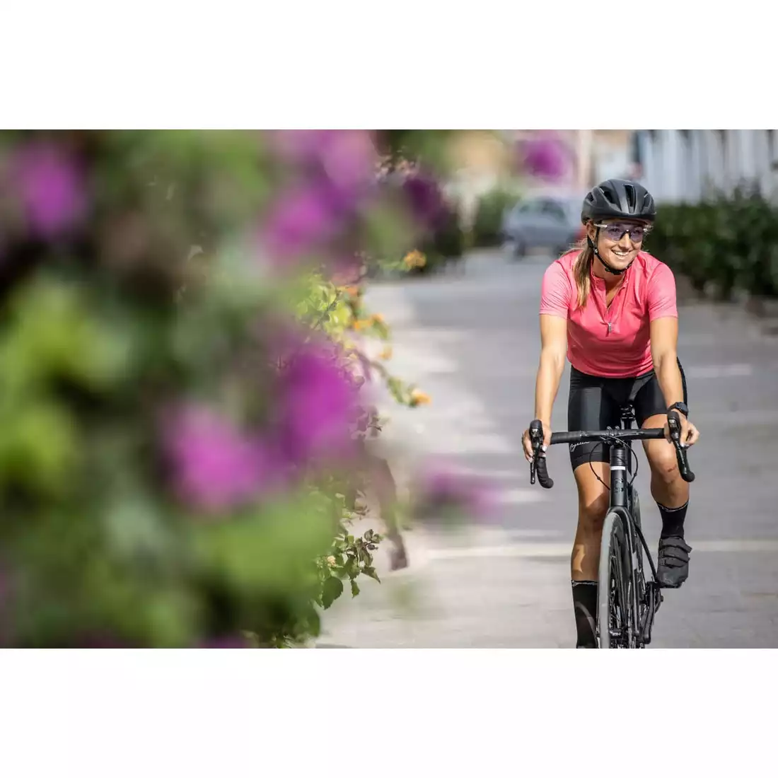 Rogelli CORE női kerékpáros mez, rózsaszín