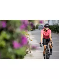 Rogelli CORE női kerékpáros mez, rózsaszín