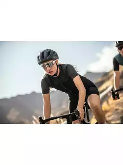 Rogelli MELANGE női kerékpáros mez, fekete