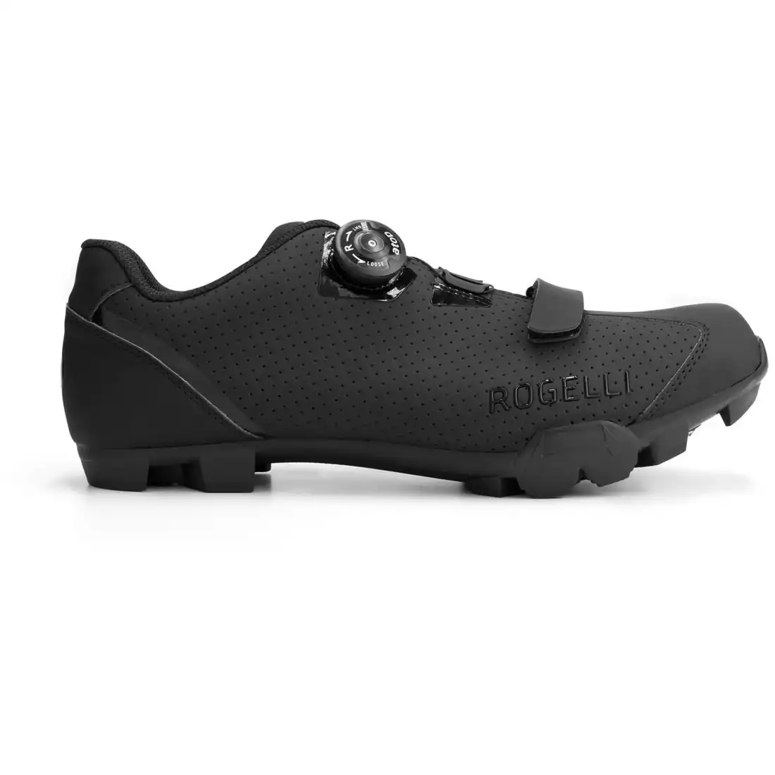 Rogelli MTB R400X férfi MTB kerékpáros cipő, fekete 