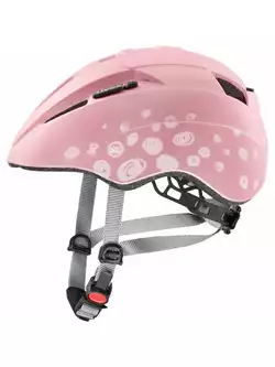UVEX Kid 2 cc gyermek kerékpáros pink polka dots
