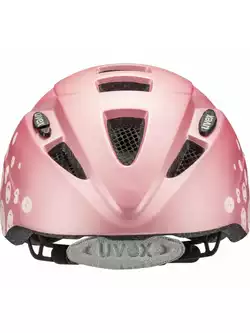 UVEX Kid 2 cc gyermek kerékpáros pink polka dots