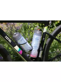 ZEFAL ARCTICA 55 Thermal bicikli palack, ezüst-türkiz, 550ml 
