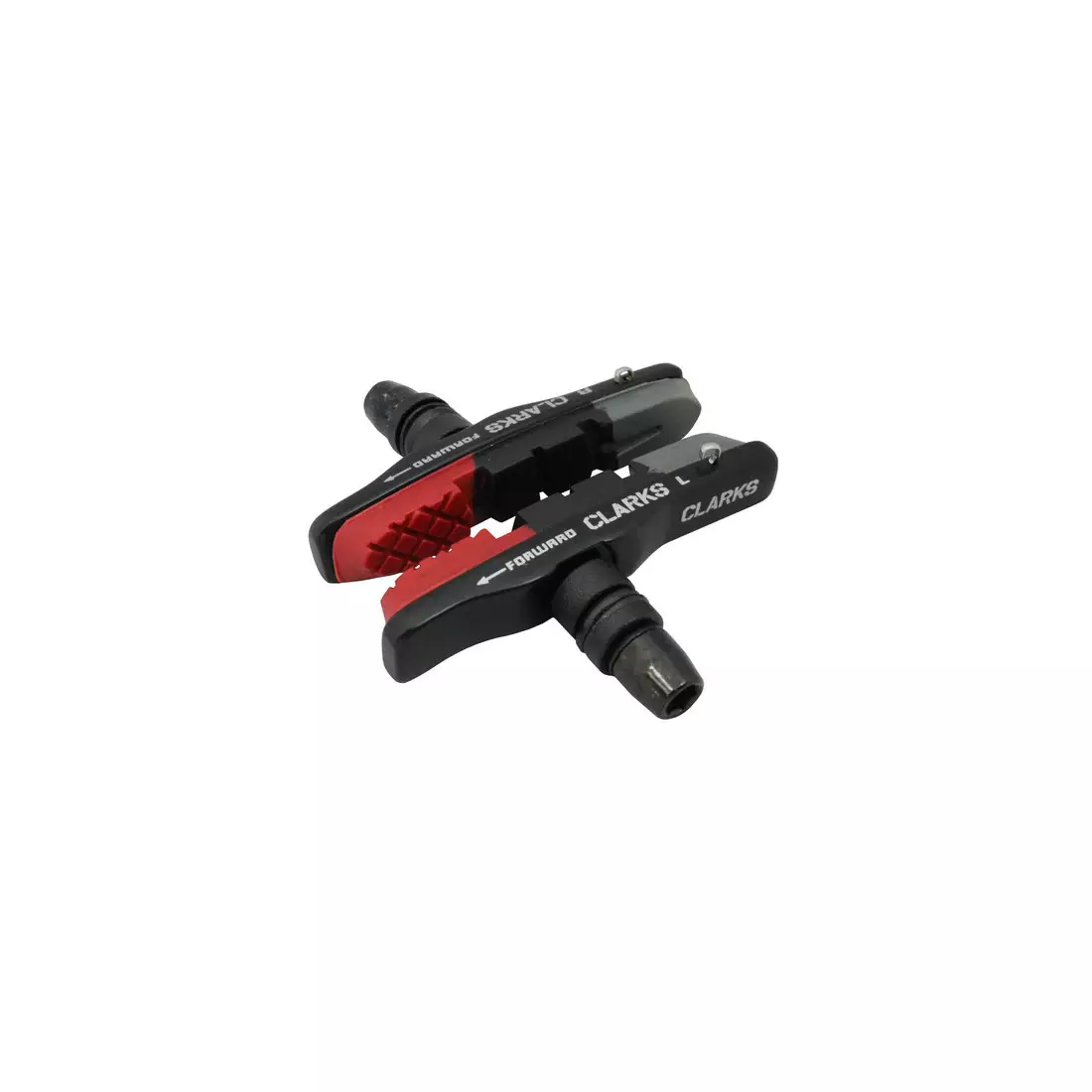 CLARKS CPS513 Fékbetétek fékekhez MTB V-brake, piros-fekete-szürke