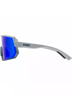 UVEX sportszemüveg Sportstyle 235 tükörkék (S2), szürke