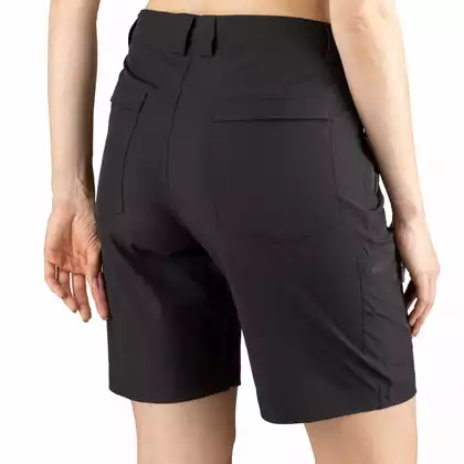 VIKING Női sport nadrág, trekking rövidnadrág Sumatra Shorts Lady 800/24/9565/0900 fekete