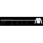 661 ICON ZIP férfi sport pulóver, fekete és kék