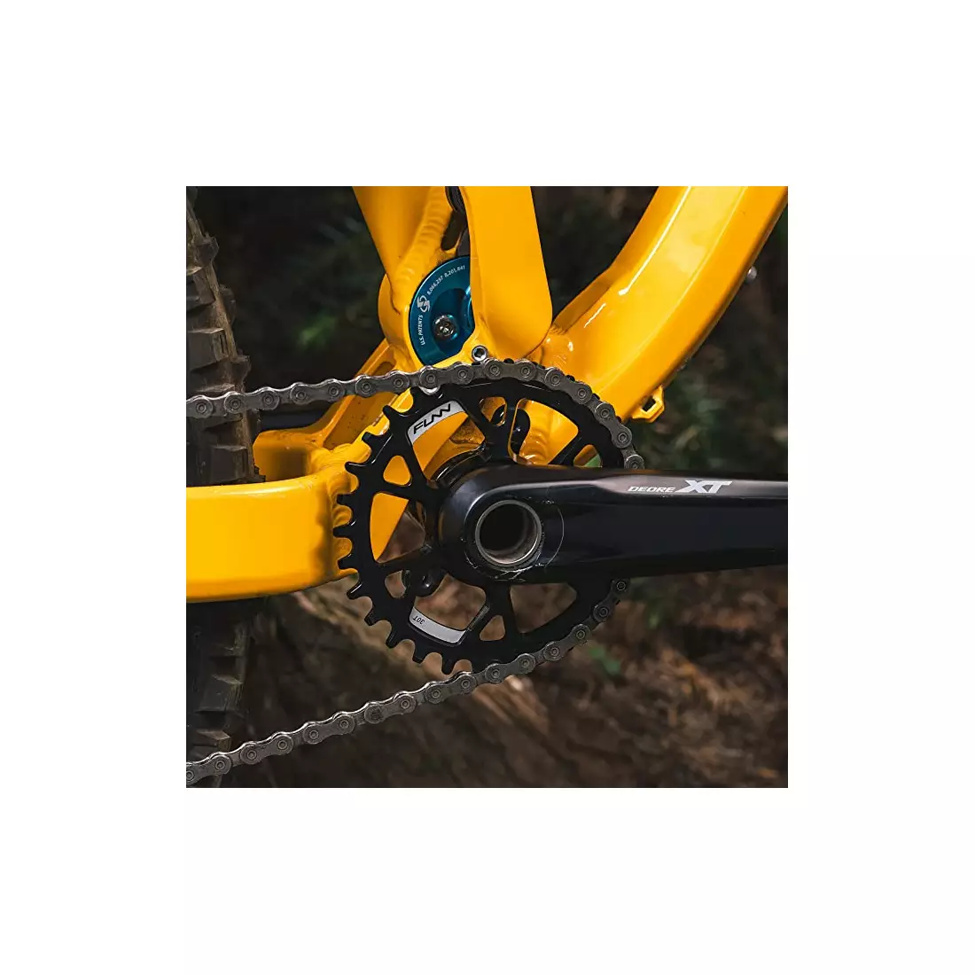 FUNN SOLO DS NARROW-WIDE 30T lánckerék kerékpár hajtókarhoz czarna