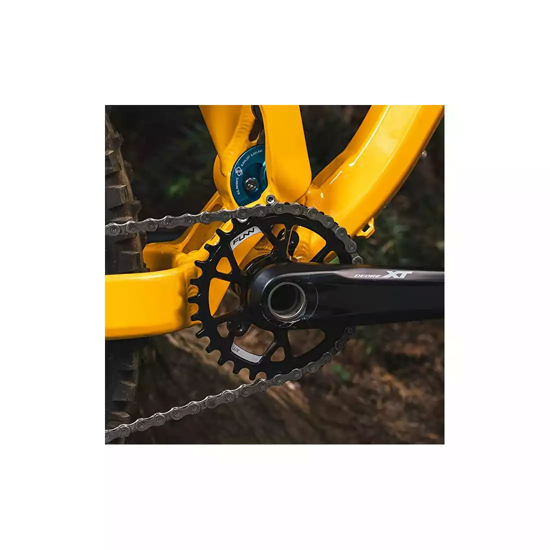 FUNN SOLO DS NARROW-WIDE 34T lánckerék kerékpár hajtókarhoz czarna