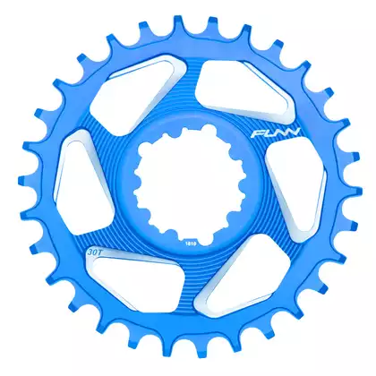 FUNN SOLO DX 30T NARROW- WIDE kerékpár lánckerék a forgatáshoz kék