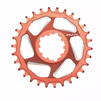FUNN SOLO DX NARROW-WIDE BOOST 30T piros lánckerék kerékpár hajtókarhoz