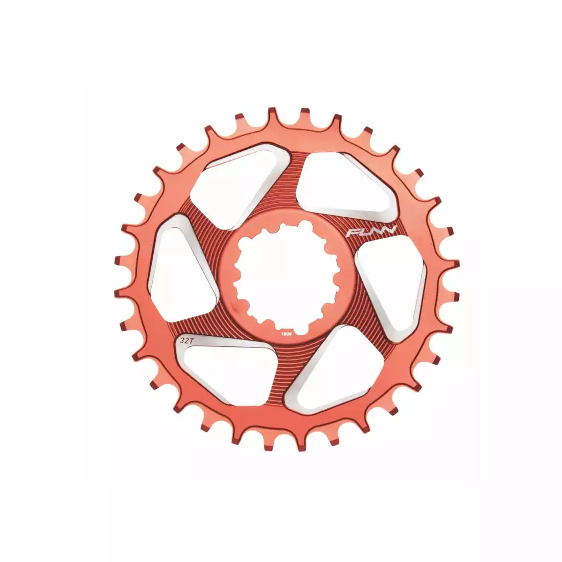 FUNN SOLO DX NARROW-WIDE BOOST 32T piros lánckerék kerékpár hajtókarhoz