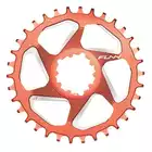 FUNN SOLO DX NARROW-WIDE BOOST 34T piros lánckerék kerékpár hajtókarhoz