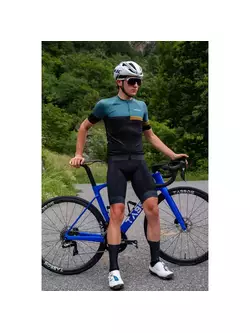 Biemme PRO EVO 2.1 nadrágtartós férfi kerékpáros rövidnadrág, fekete