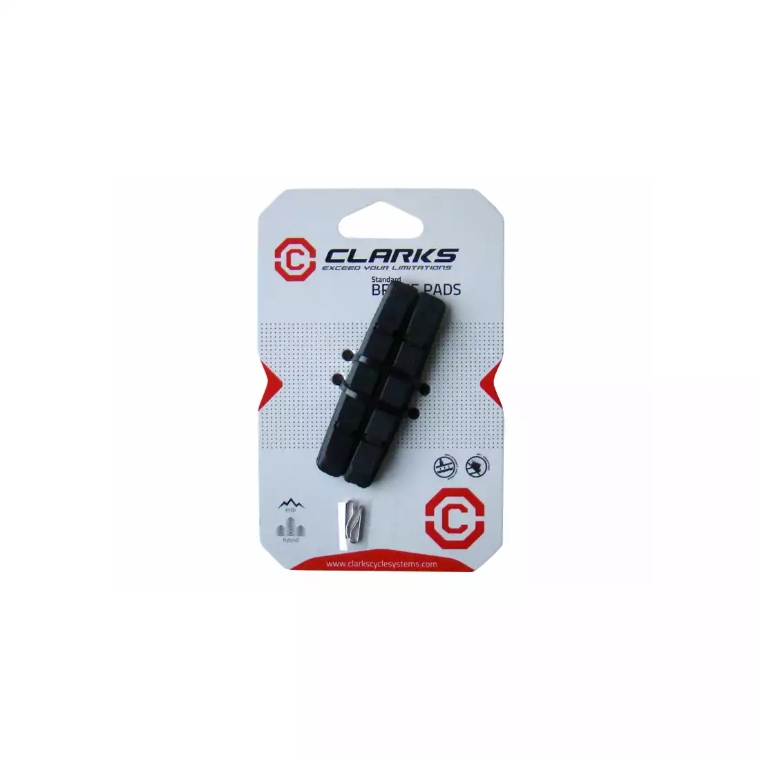 CLARKS CP501 Fékbetétek fékekhez MTB V-Brake 