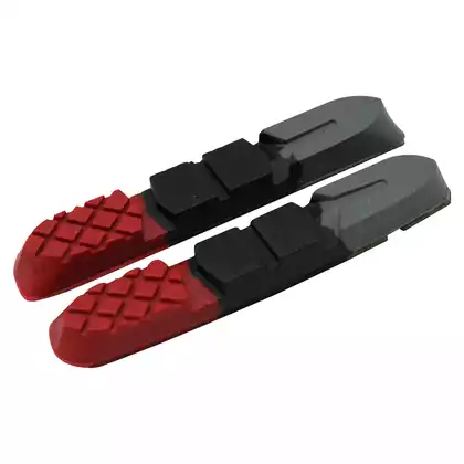 CLARKS CPS501 Fékbetétek fékekhez MTB V-Brake, piros-fekete-szürke
